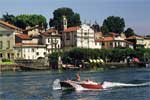 Vor der Insel Isola Bella, Lago Maggiore, Italien